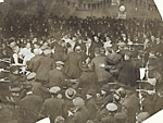 Photograph of the contest between Freddy Welsh and Jim Driscoll