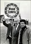 Gwynfor Evans, Dafydd Ellis Thomas and Dafydd Wigley Gwynfor Evans, Dafydd Ellis Thomas and Dafydd Wigley