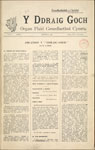 Y Ddraig Goch (number 1, vol. 1, 1926; vol. 6 number 3, 1932) Y Ddraig Goch (number 1, vol. 1, 1926; vol. 6 number 3, 1932)