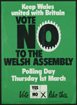 'Yes' and 'No' pamphlets for the 1979 referendum