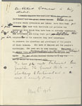 Drafts by Thomas Jones of the Prime Minister's statement Drafts by Thomas Jones of the Prime Minister's statement