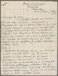 Letter by Saunders Lewis Letter by Saunders Lewis