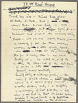 Fragment of draft of 'In Parenthesis'