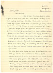 Letter discussing 'Portrait of the artist as a young dog'
Letter discussing 'Portrait of the artist as a young dog'