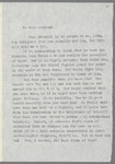 Letter about Jim Driscoll
